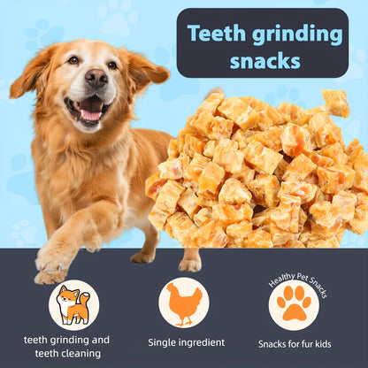 Mixed Flavor Dog Chews – Chicken Jerky & Duck Jerky Variety Pack, High Protein Low Fat Long-Lasting Training Reward Snacks