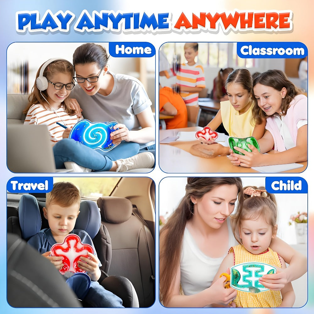 Sensory Squeeze Toys for Kids 8pcs, Stress Fidget Toy Set, Squishy Sensory Pack for Classroom Rewards