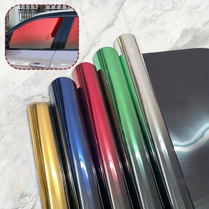 Gradient Window Tint Film Roll 19.7" x 118" Heat Resistant Shatterproof PET – Two-Tone Car Window Film Easy Apply & Remove Red Black Green