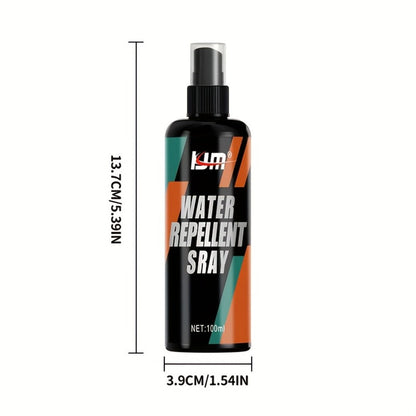 Car Windshield Waterproof Anti-Fog Spray 3.38oz – Hydrophobic Glass Coating | Oil Film Remover | Rain Repellent for Car Windows