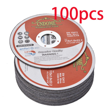 Cut-Off Wheels 100-Pack 4-1/2 Inch Aluminum Oxide Cutting Discs - 0.040" Thin Kerf, 7/8" Arbor, 13300 RPM for Angle Grinder