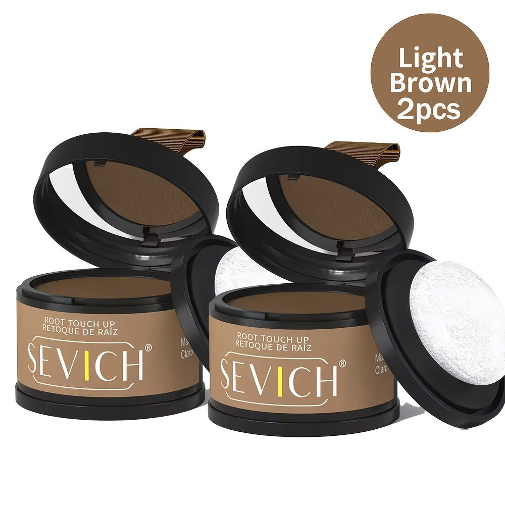 Root Touch Up Hair Powder for Thinning Hair & Gray Roots – Instant Hairline Concealer Shadow Topper, Long-Lasting Resistant Formula