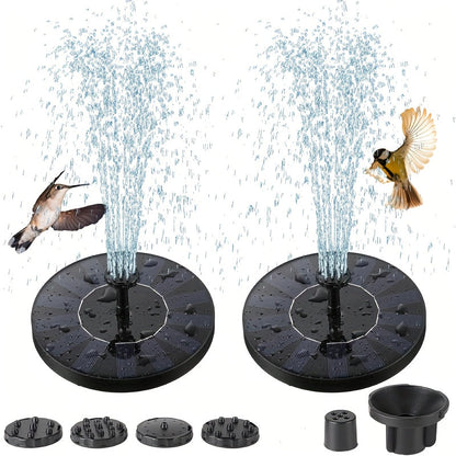 Solar Fountain Pump for Garden, Patio and Yard Use, with the Listed Configuration, for Everyday Use and Organized Storage