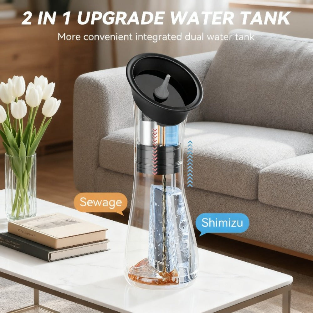 Earwax Removal Kit Pro with Visual Waste Tank, Interchangeable Nozzles, USB Rechargeable Ear Cleaner for Adults