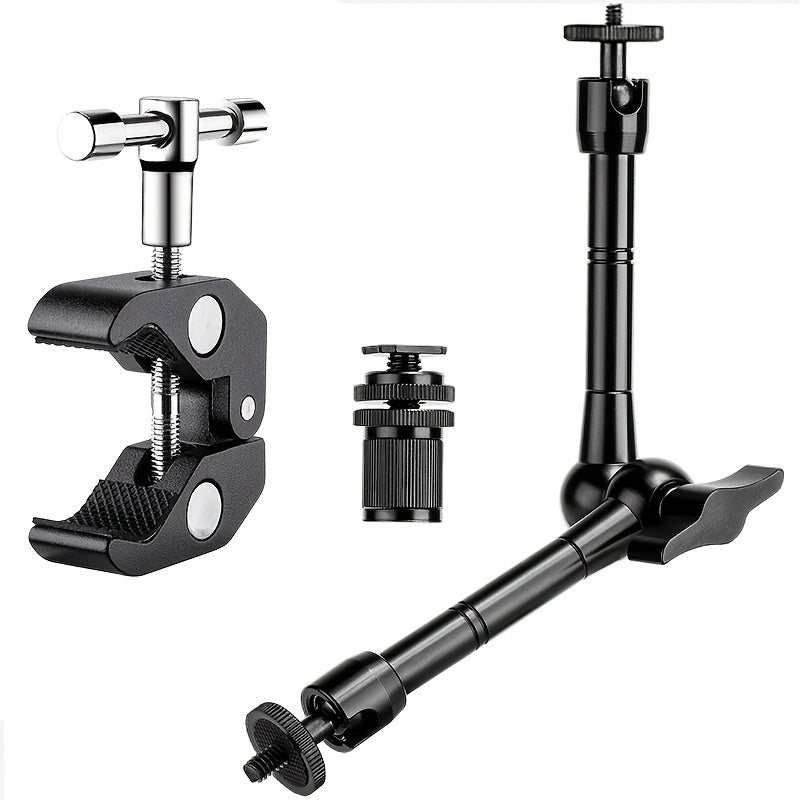 Magic Arm 11 Inch Friction Articulating with Super Clamp, Camera Arm for DSLR, LCD Monitor, LED Light