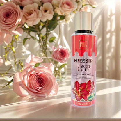 Floral Fruity Eau de Toilette Body Spray for Women 8.4oz – Long-Lasting Hair & Body Mist, 13 Scents Colorful Bottle