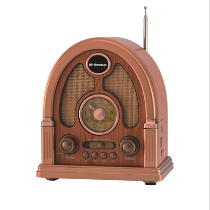 Portable AM FM SW Radio Bluetooth Speaker, Multi-Function Wireless Speaker with TF Card Player, Stereo Sound