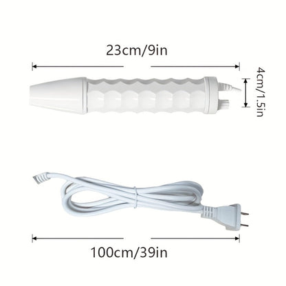 Facial Massager Stick 4-in-1 Vibration Beauty Wand Portable Multi-Function Face Lifting Tightening Skin Care for Home or Salon Spa Use
