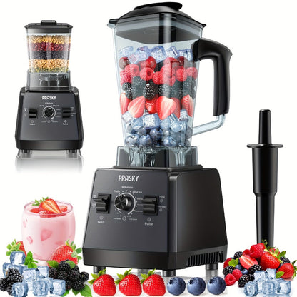 Professional Blender for Kitchen 68oz 25000RPM 2400W – Countertop Smoothie Blender for Home Cooking, Dining and Outdoor Meals