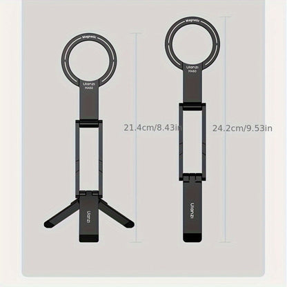 MA60 Ultra-Slim Magnetic Phone Stand and Tripod with Folding 8.43-Inch Body in Six Color Options