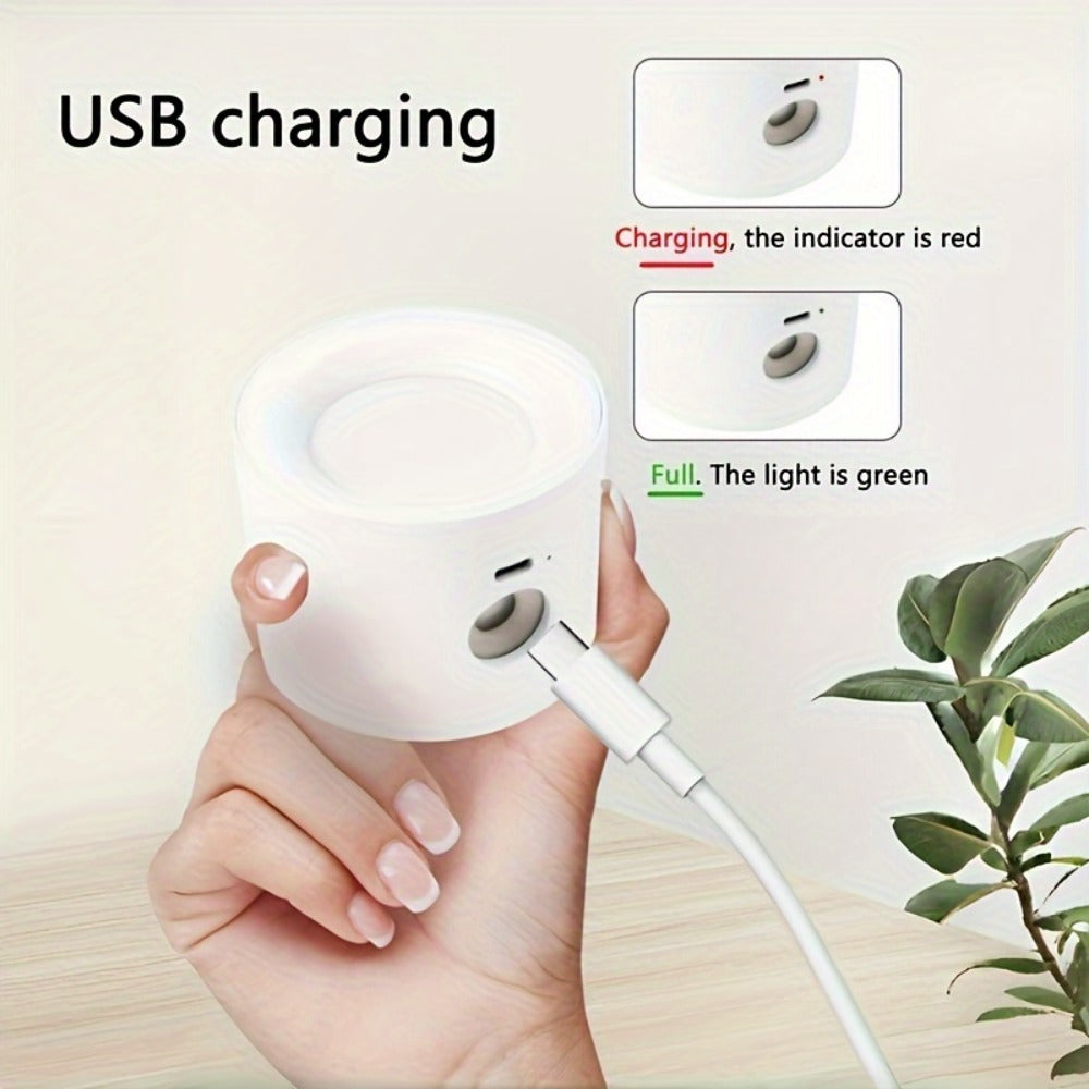 Rechargeable Magnetic LED Wall Sconce 360° Rotatable for an Everyday Personal Care Routine