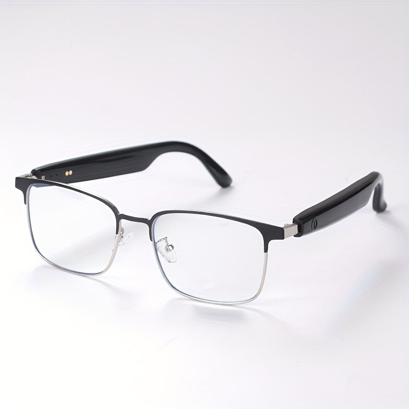 Smart Glasses Photochromic Audio Eyewear with Open-Ear Speaker, Microphone and Metal or Plastic Frames