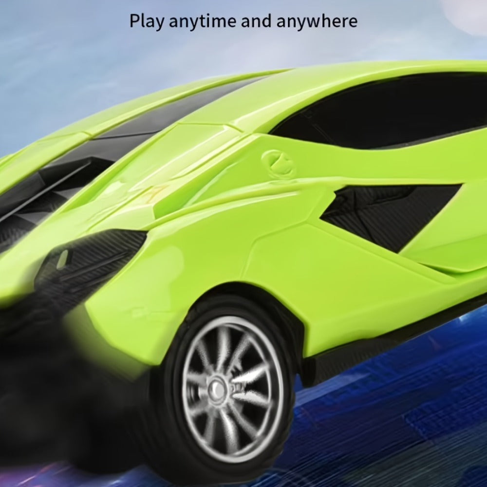 High-Speed Drift RC Car 1:24 Scale with LED Lights 4-Channel Simulation Model Remote Control Car for Kids Boys Girls