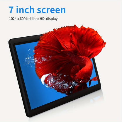 Android Tablet 7-Inch PRITOM with Android 13, 4GB Total RAM, 32GB Internal Storage and Detachable Case