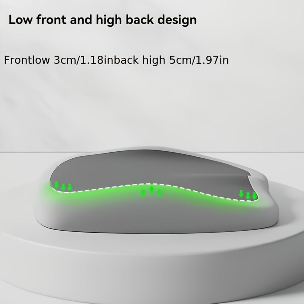 Memory Foam Seat Cushion with Adjustable Hip & Lumbar Support, Ergonomic Car Seat Pad for Long-Distance Driving, Office Chair & Home Use