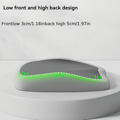 Memory Foam Seat Cushion with Adjustable Hip & Lumbar Support, Ergonomic Car Seat Pad for Long-Distance Driving, Office Chair & Home Use