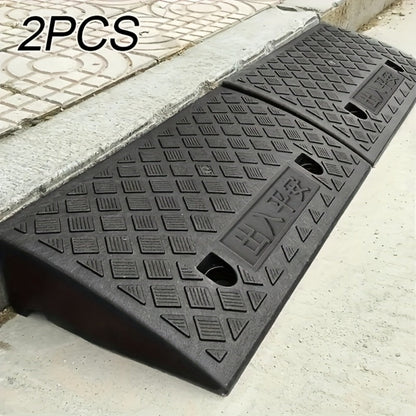 Curb Ramp Plastic Portable for Car SUV Motorcycle Bike Wheelchair Scooter Driveway Sidewalk for Entryways, Bedrooms and Living Spaces