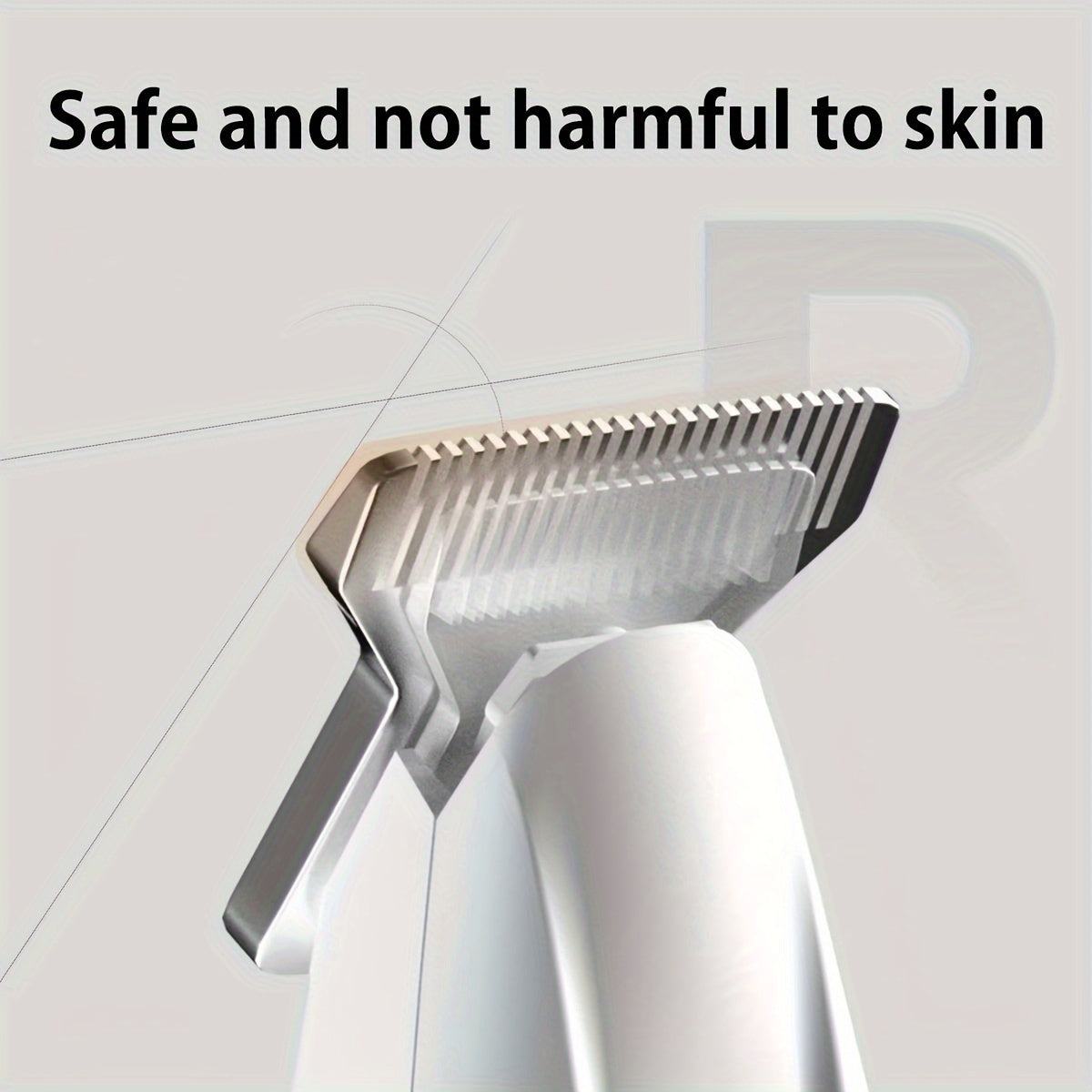 Pet Hair Clipper, Peaurum White Grooming Trimmer with Wide Cutter Head and Standard Accessory Package for Dogs and Cats