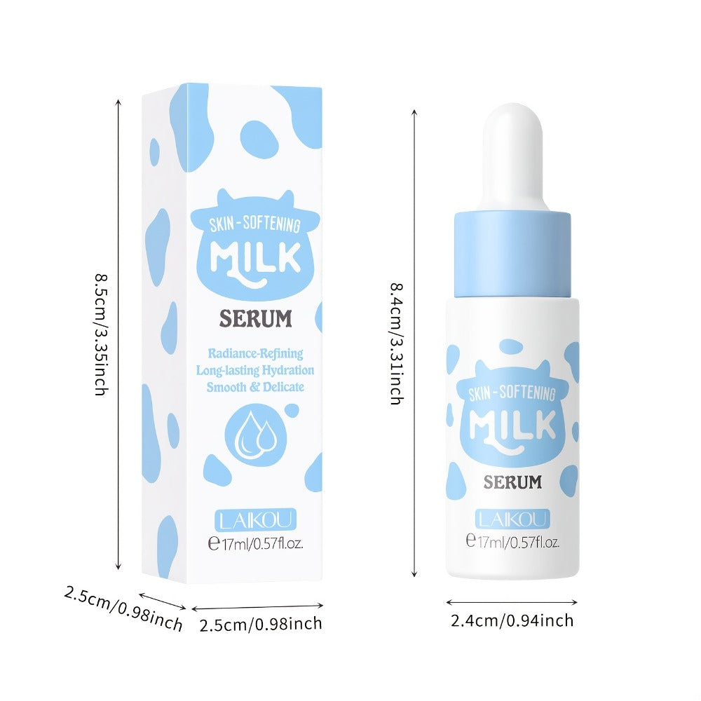 Face Serum LAIKOU with Niacinamide, Shea Butter, Vitamin E and Hyaluronic Acid in a 17ml Milky Dropper Formula