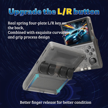 R40S PRO Handheld Retro Game Console 256GB, 3.5 Inch IPS Screen Portable Emulator with Linux System