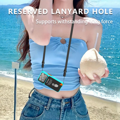 iPhone Case 360° Full Body Shockproof Dustproof Underwater Swimming Surfing Sports Cover for an Everyday Personal Care Routine