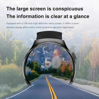 Smartwatch Alarm with Silicone Strap – Wireless Calling, Pedometer, Calorie Tracker, Music Playback, Remote Camera & Multi-Sport Modes