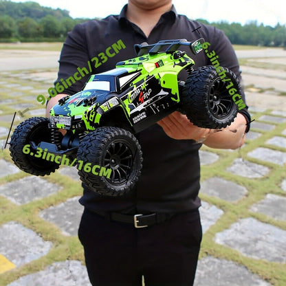 RC Off-Road Truck for Kids 2.4GHz Dual Drive Twin Motor – All-Terrain Anti-Slip Tires Remote Control Car, Sturdy Durable Boys Gift Ages 3 4