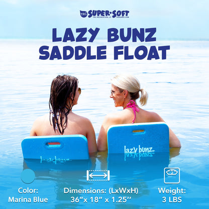 Inflatable Pool Float Lounge for Adults, Pool Raft with Headrest & Cup Holder for Garden, Patio and Yard Use