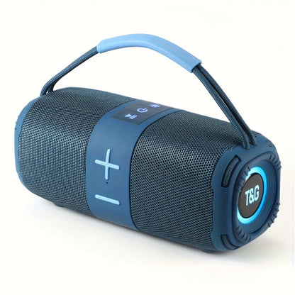Portable Bluetooth Speaker TG668 Model with IPX4, LED Breathing Light, TWS, FM, USB, TF and AUX