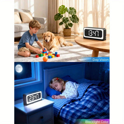Security Camera 2K Clock-Format Model with Dual-Band WiFi, Color Night Vision, Motion Detection and Two-Way Talk