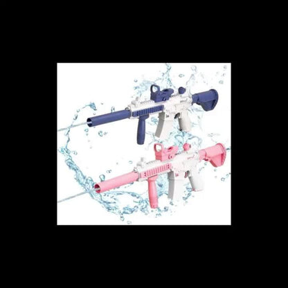 Continuous-Fire Water Gun for Kids & Adults, High- Long-Range Squirt Blaster for Summer Beach Pool Backyard Outdoor Play
