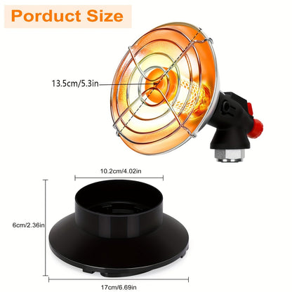 Propane Heater, Portable Camping Tent Ice Fishing Hunting Patio Garage for Garden, Patio and Yard Use