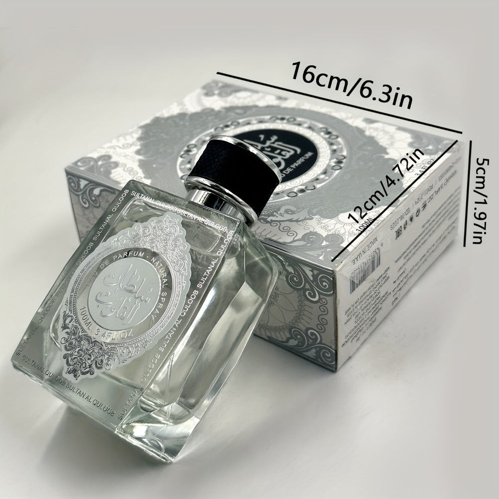 Mens Cologne Arabian Woody Fragrance Ebony Musk Amber Scent 15% Concentration EDP Strength for Bath Time, Home Spa and Personal Care