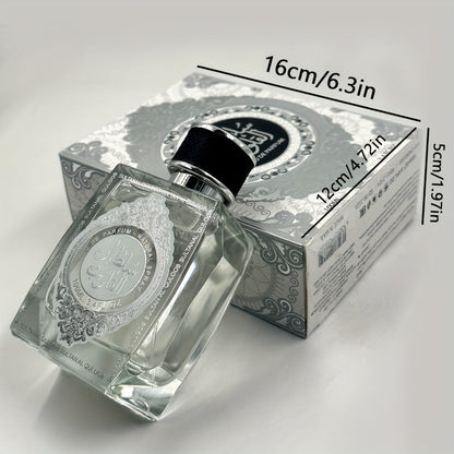 Mens Cologne Arabian Woody Fragrance Ebony Musk Amber Scent 15% Concentration EDP Strength for Bath Time, Home Spa and Personal Care