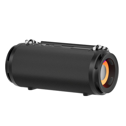 Bluetooth Speaker Cylindrical RGB Model with Carry Cords, USB and TF Playback, Four Colors and 7.17-Inch Body