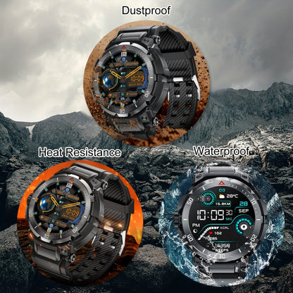 Smartwatch 2-in-1 with Built-In Earphones, 1.46 Inch IPS Touchscreen and 100 Sport Modes with Extra Strap