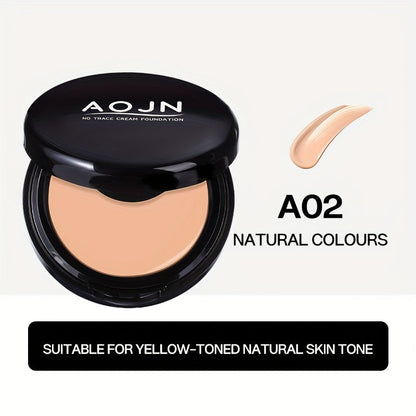 24H Oil Control Foundation Powder 3 Shades, Full Coverage Waterproof Matte Pressed Powder, for Makeup, Travel and Everyday Vanity Use
