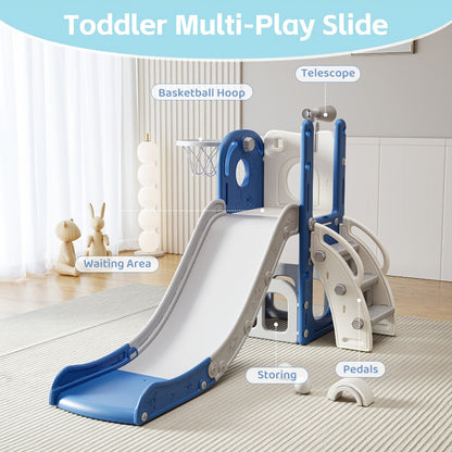 Toddler Slide & Climber Playset L-Shaped Indoor Outdoor Playground with the Listed Color, Size or Set Options for Everyday Use