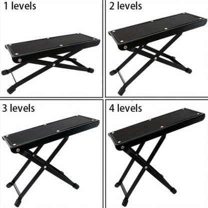 Adjustable Pedicure Footrest Stand 4-6 Level Non-Slip Portable Foot Rest for Nail Care – Professional Manicure Pedicure Tool for Salon