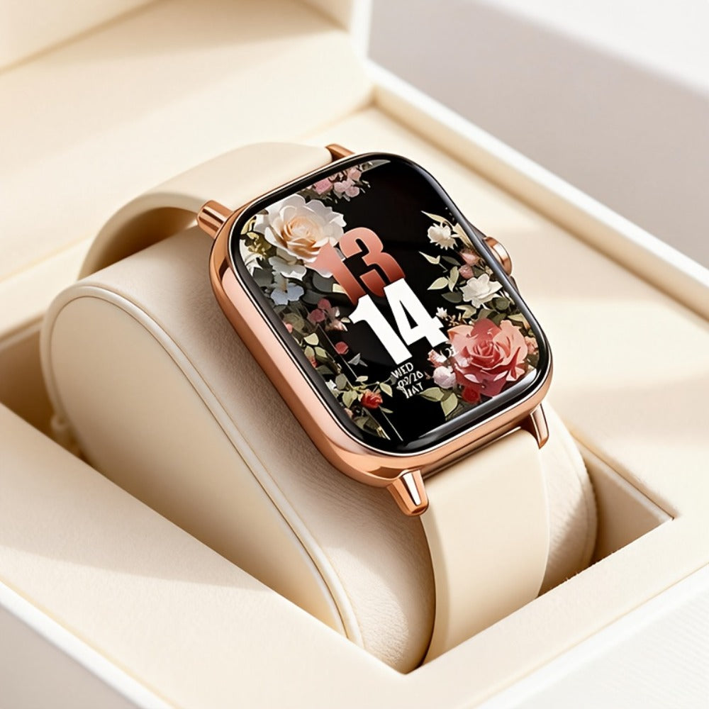 Smartwatch with Remote Photo Control & Bluetooth Calling, Large Screen Unisex, Message Notifications, Multiple Sport Modes, Heart Rate