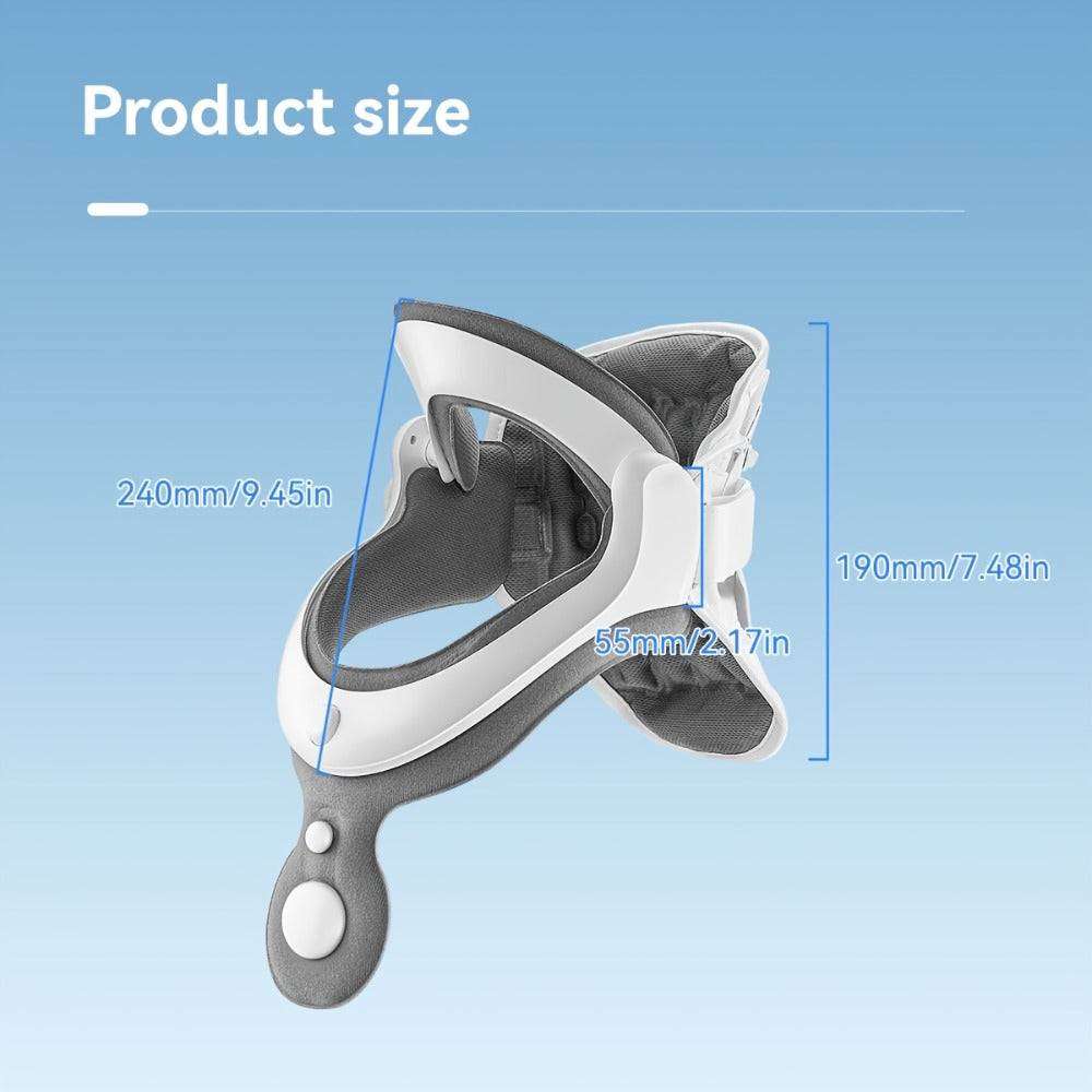 Cervical Neck Traction Device Inflatable Neck Brace with Airbag Support Spine Alignment for Entryways, Bedrooms and Living Spaces