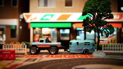 1:64 Scale Mini RC Car Alloy Off-Road Truck with Shock Absorbers – Pocket-Sized Remote Control Car for Boys Ages 6 7 8 9 10