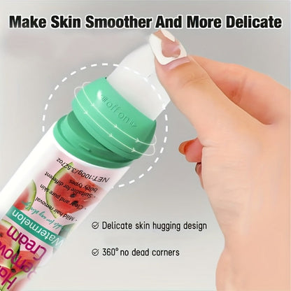 Hair Removal Cream ROZINO 100g Watermelon Roll-On Bottle with Carton for External Body Grooming