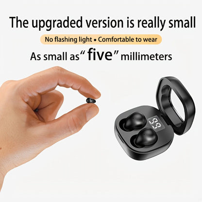 Wireless Earbuds Mini In-Ear Set with Compact Charging Case and Black, Khaki or White Color Choices