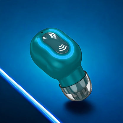 Mini Invisible Wireless Earphone Long Standby Condenser Microphone In-Ear Sport for Bedside Audio, Alarms and Room Entertainment