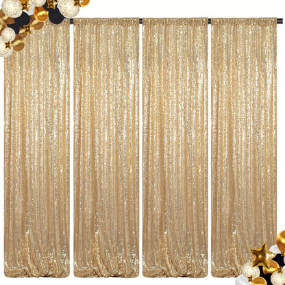 Sequin Backdrop Curtains 2FTx8FT Glitter Photography Background Panels for Party Wedding Birthday for an Everyday Personal Care Routine