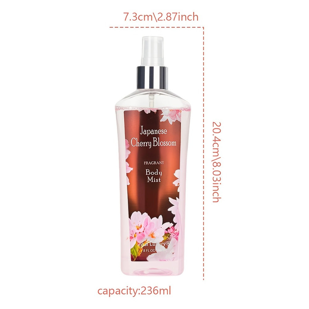 Body Care Gift Set for Women 3pcs, Body Wash, Lotion & Perfume Fragrance Moisturizing Skin Care Kit Sweet