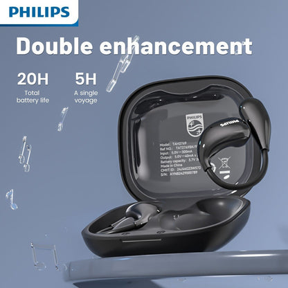 Wireless Earbuds Philips TAT2769 Bluetooth 5.4 Earhooks with Call Noise Reduction Mic in Three Colors