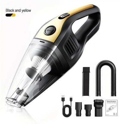 Model 901 Cordless Car Vacuum Cleaner with 5000Pa Source Rating, USB Charging, One-Button Bin and Six Finishes