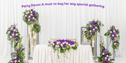 Artificial Silk-Labeled Rose Heads with 6-Inch Detachable Stems, 50-Piece Set in Black, Red or Wine Red